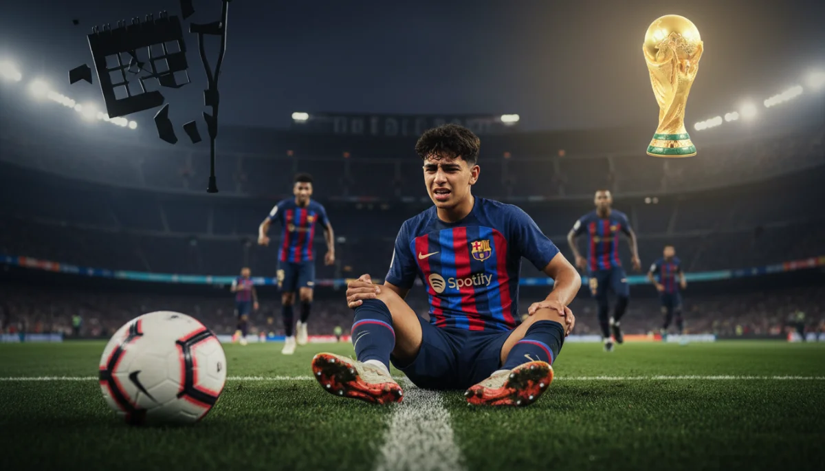 Lamine Yamal s&rsquo;absente jusqu&rsquo;à la fin de la saison : le Barça reste confiant pour le Mondial