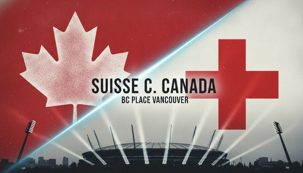 Canada-Suisse : La bataille décisive pour le Groupe B à Vancouver
