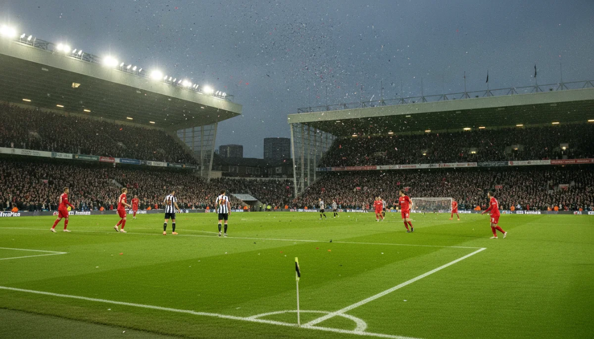 Choc d’ouverture à St James’ Park