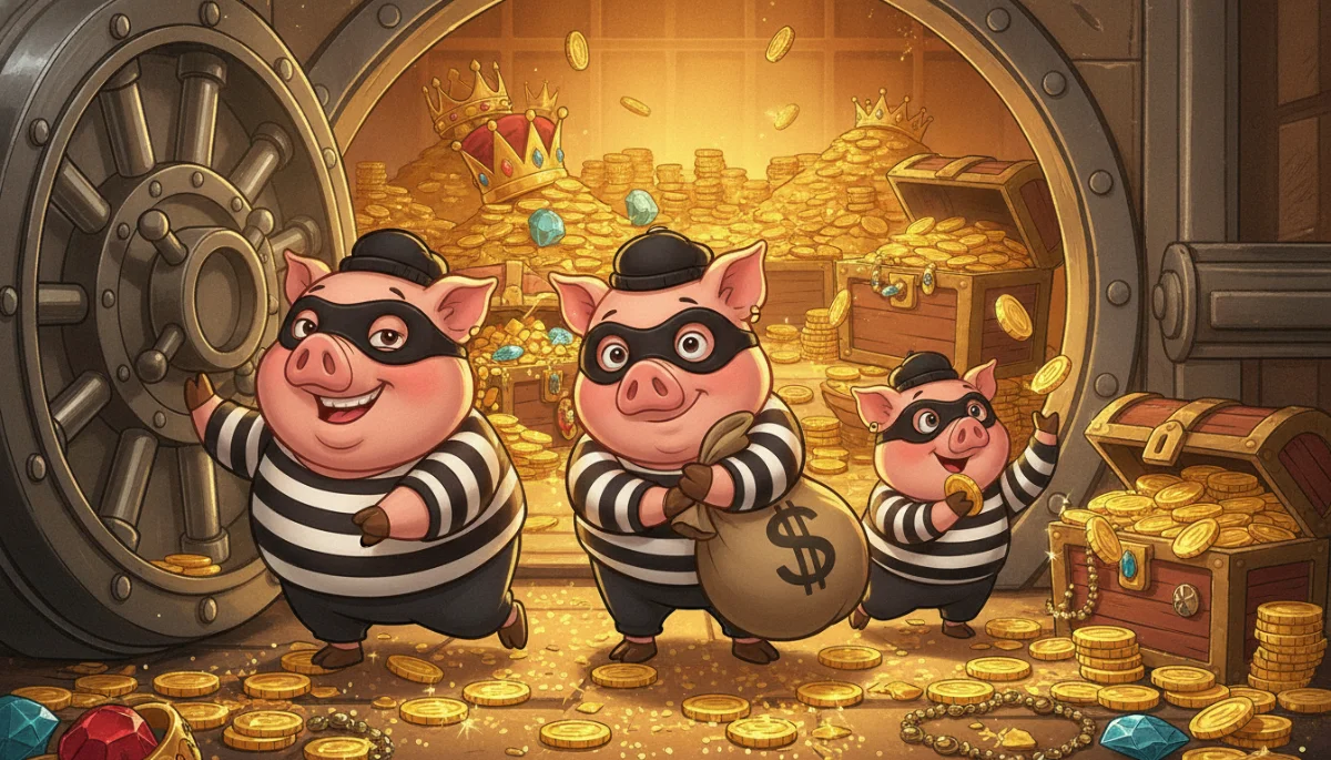 Les cochons passent à l’assaut du coffre